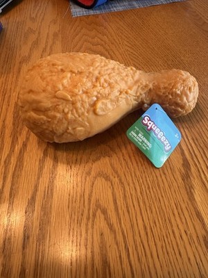 Sunny Days Squeeezy Squeeze Fried Chicken Leg Squishy Jumbo Size