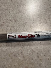 Harris Stay-Silv 15 silver brazing alloy Qty.28 rods .050 x 1/8