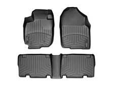 WeatherTech FloorLiner for 2006-2012 Toyota RAV4 - 1st & 2nd Row, Black