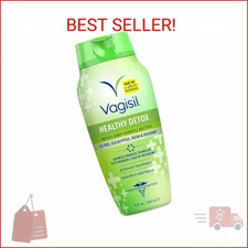 Vagisil Feminine Wash for Intimate Area Hygiene, Healthy Detox, All Over Body Wa