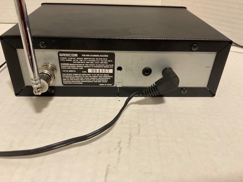 GRECOM PSR-600 Digital Trunking Scanner Récepteur Base Mobile - Photo 3 sur 3