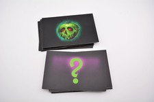 Disney Villains Monopoly game part pieces - chance & poison apple cards