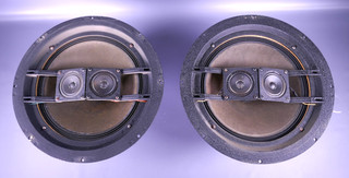 Pair Vintage Bozak B 207A 15" Coaxial Speakers B 200Y Tweeters 8 Ohm