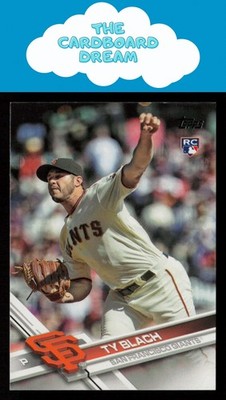 Ty Blach 2017 Topps #625 RC Rookie San Francisco Giants Baseball Card