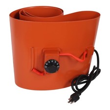 55-Gallon Drum Pail Heater Pad-Band - Nopower Silicone Barrel Heat Pad Warmer El