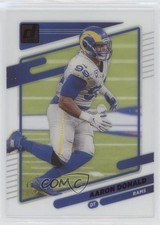 2021 Panini Clearly Donruss Red 10/49 Aaron Donald #27 07mp