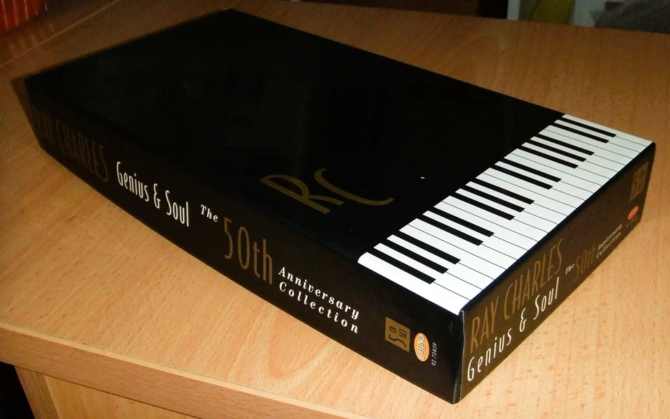 RAY CHARLES - Genius & Soul 50th Anniversary 5CD Box Set + Booklet - Image 3 of 4