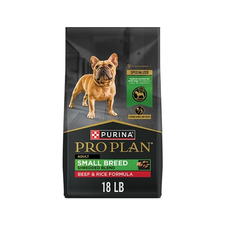 Purina Pro Plan Specialized Shredded Blend Breed Adult Dry Dog Food 18Lb NWT