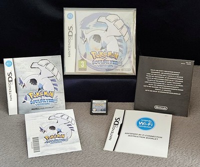 Pokemon Soul Silver Version Nintendo DS UK PAL Original OVP mit Handbuch 