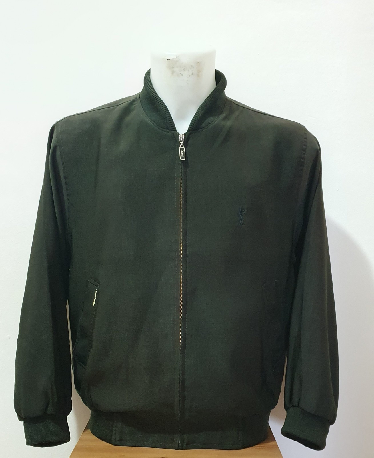 Yvess Saint Laurent Bomber Con Zip