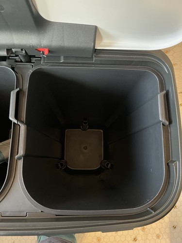 Brabantia Bo Pedal Bin 2 x 30L Inner Buckets White Waste/Recycling Kit**DENTED** - Picture 10 of 24