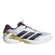 adidas Adizero Ubersonic 5 Tennis Mens White Sneakers Athletic Shoes JQ3778