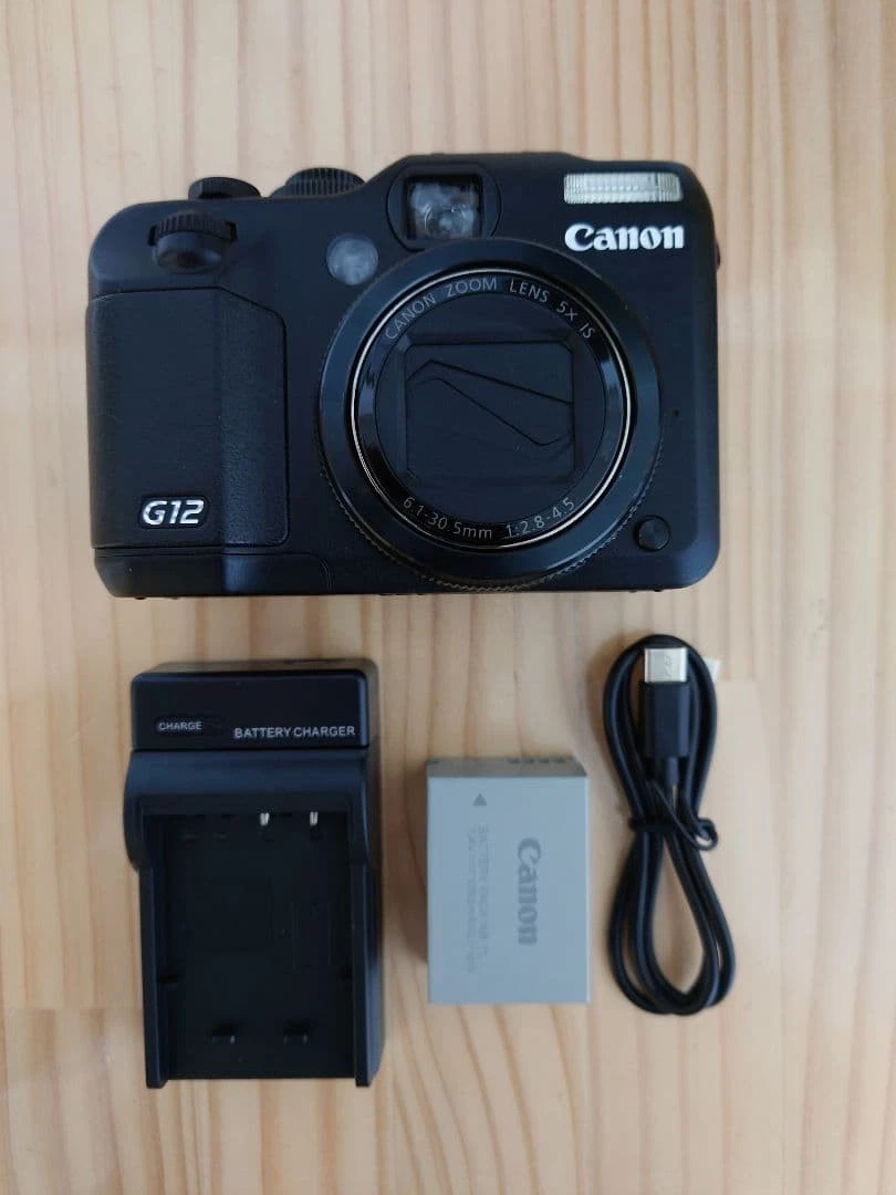 【箱付フルセット＆オマケ付き】Canon PowerShot G12 箱付フルセット＆オマケ付き】Canon PowerShot G12 CANON PowerShot