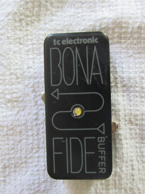 tc electronic BONA FIDE BUFFER Effects Pedal in very good condition