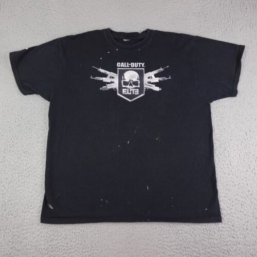 Vintage Call of Duty Modern Warfare 3 Elite Promo Shirt Mens Large Black MW3* - Picture 1 of 12