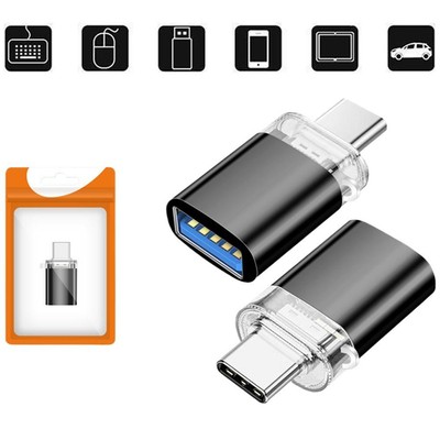 1pcs Type C USB-C USB 3.1 Male To USB Female OTG Data Adapter For Cell Phone