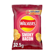 Walkers Crisps Grab available in delicious Flavour bag Pack of 32x32.5g