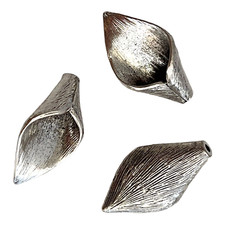 10 Callalily Flower Beads Caps Antiqued Tibetan Silver 24.5x15mm Calla Lily