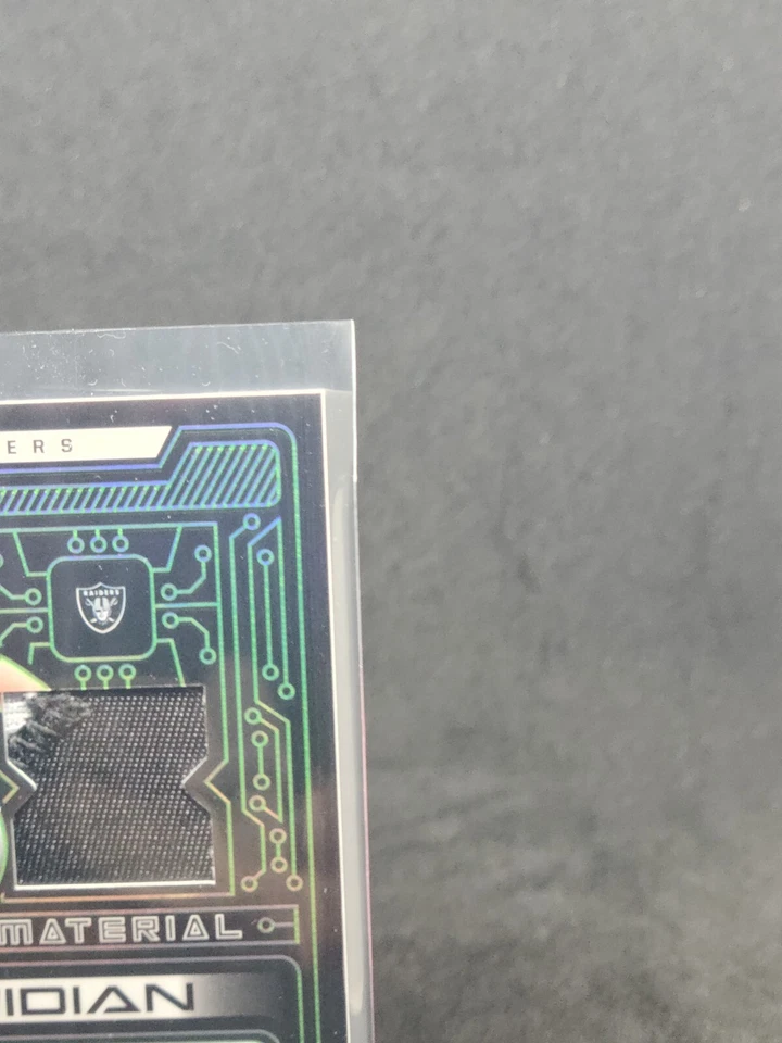 2022 Panini Obsidian Hunter Renfrow Green Etch Matrix Materials Auto /50 🔥🍀🤙 - Image 3 of 4