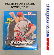 2013 Topps Finest HOBBY MINI Box 1 AUTO Look4 Yelich RC Mike Trout Bryce Harper