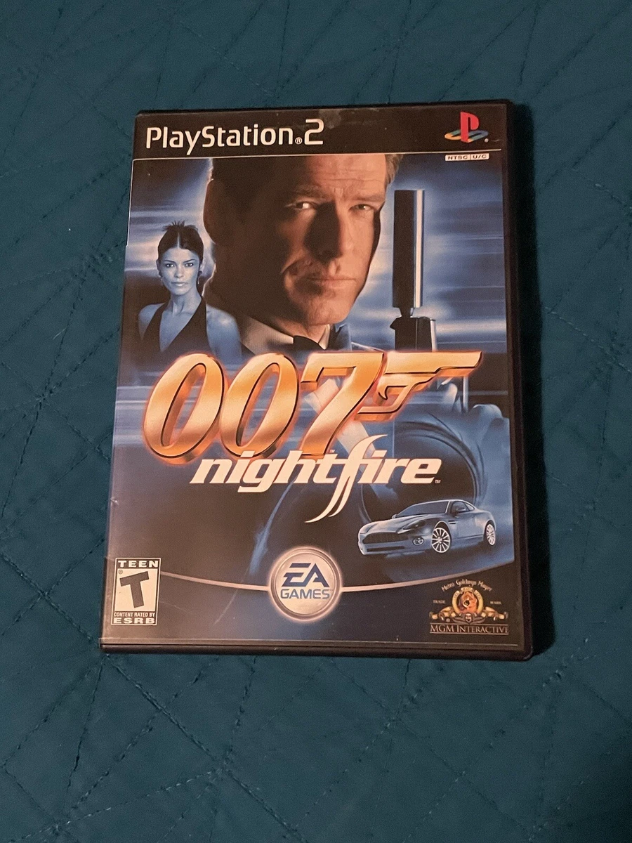 James Bond 007 Nightfire Playstation 2 Game Tested With Booklet