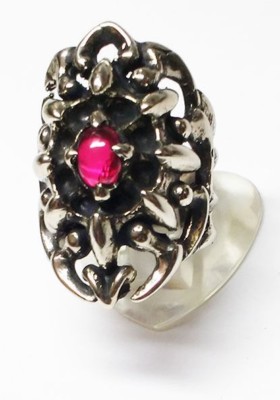 Tribal Spider Silver Ring V2