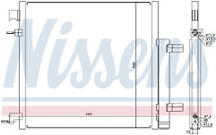 Nissens 940247 – Condensatore Climatizzatore Per Chevrolet Spark I (M300) 2009- – 50kW, 60kW, 1.0 LPG – Ricambio Clima Auto