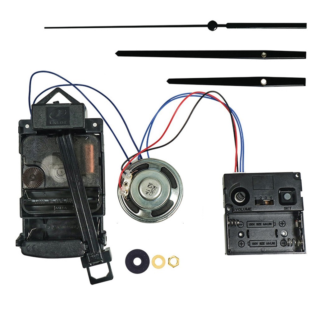 Pendulum Clock Movement Replacement Kit With Music Chime Box DIY