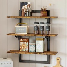 Wall Mounted Floating Shelf, 24-Inch Wall Mounted Kitchen Shelf