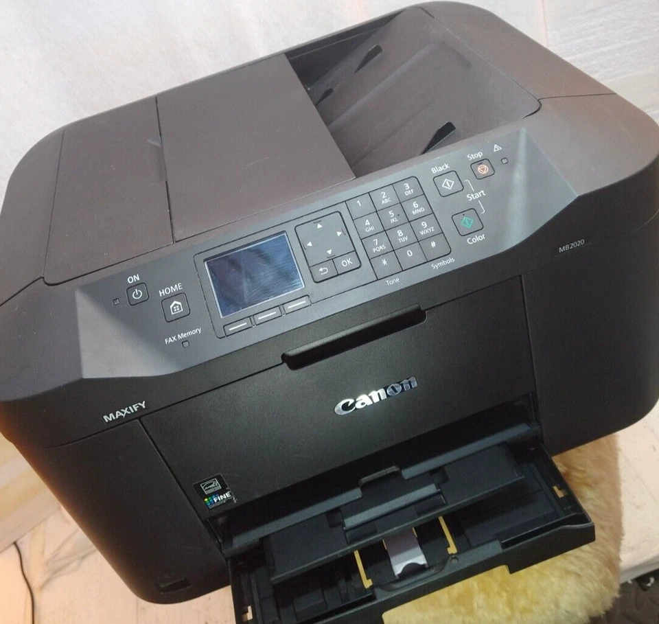 CANON MAXIFY ALL-IN-ONE INKJET PRINTER MB2020 DUPLEX PRINTING - PARTS OR REPAIR - Image 4 of 4