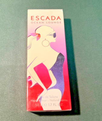 Escada Ocean Lounge Perfume Eau De Toilette Spray 3.3 oz Sealed Box