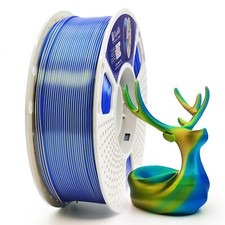 Gryddle 1.1KG YELLOW BLUE PLA Silk 3D Printer Material Filament Neatly Wound