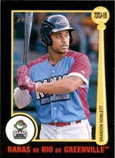 Brandon Howlett 2021 Topps Heritage Minor League 1973 Topps Tarjetas #73TJ-15