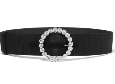 Crystal Embellished Black Belt DK Crystal Belt main image 4