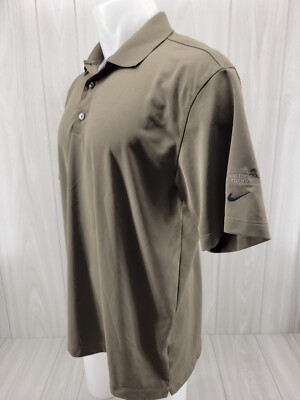 olive nike golf shirt
