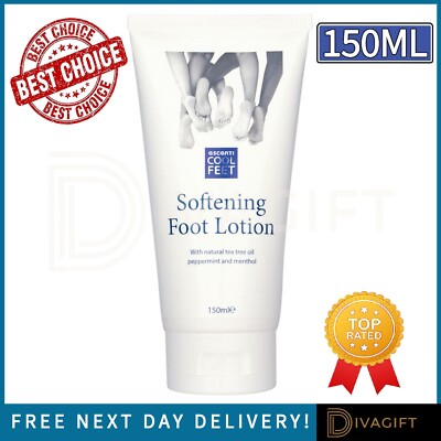 FOOT LOTION MENTHOL TEA TREE PEPPERMINT OIL ESCENTI