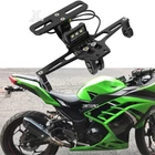 Motorcycle License Plate Holder Fender Eliminator LED Light For Kawasaki Ninja