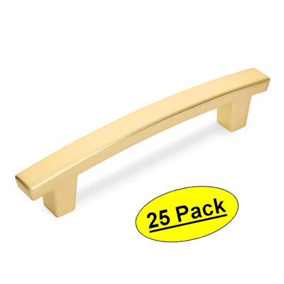 *25 Pack* Cosmas Cabinet Hardware Brushed Gold Contemporary Handle Pulls #5236BG
