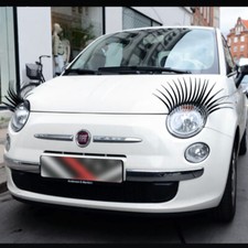 Car Headlight Eyebrows Stickers Decoration Exterior Fun Styling Tuning Accessory