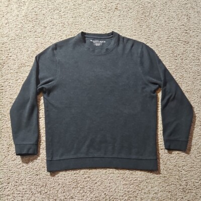 Mizzen Main Sweater Mens Medium Long Sleeve Performance Gray