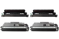 2 Trommel +2XXL Toner Kompatibel FüR Brother HL-5450DN / HL-5450DNT / HL-5470DW