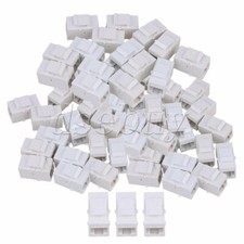 50 x Cat6 RJ45 Gigabit Coupler Female Adapter for Keystone Panel