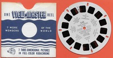 Vintage 1952 Sawyer's View Master 342 Race Horses of The Bluegrass Country
