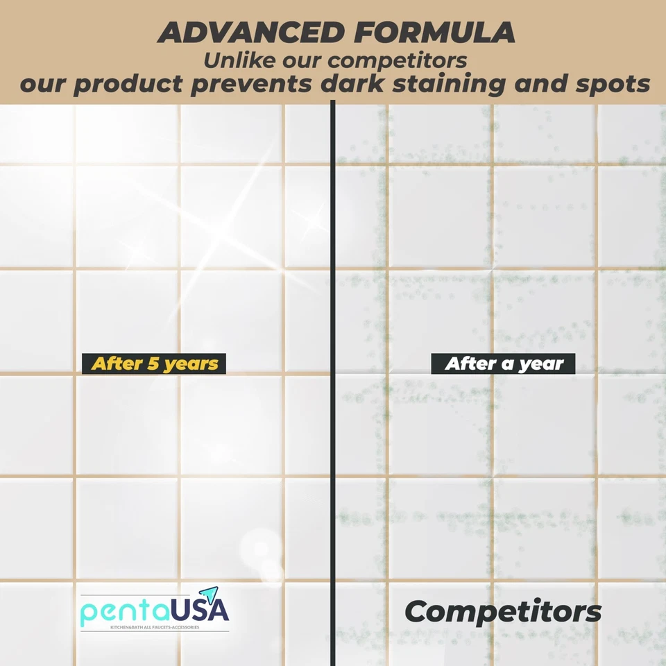 Tile Grout Repair Renew Fills Tube, 3 Triple Protection, Fast Dry 8.8 and 13.4oz - Image 4 of 4