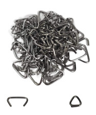34 Stainless Steel Hog Rings Blunt Tip 100 Count Bag Made In Usa Free Shipping