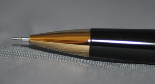 Waterman Paris Hemisphere Gloss Black & Gold Twist Mechanical Pencil S0920690 - Picture 3 of 4