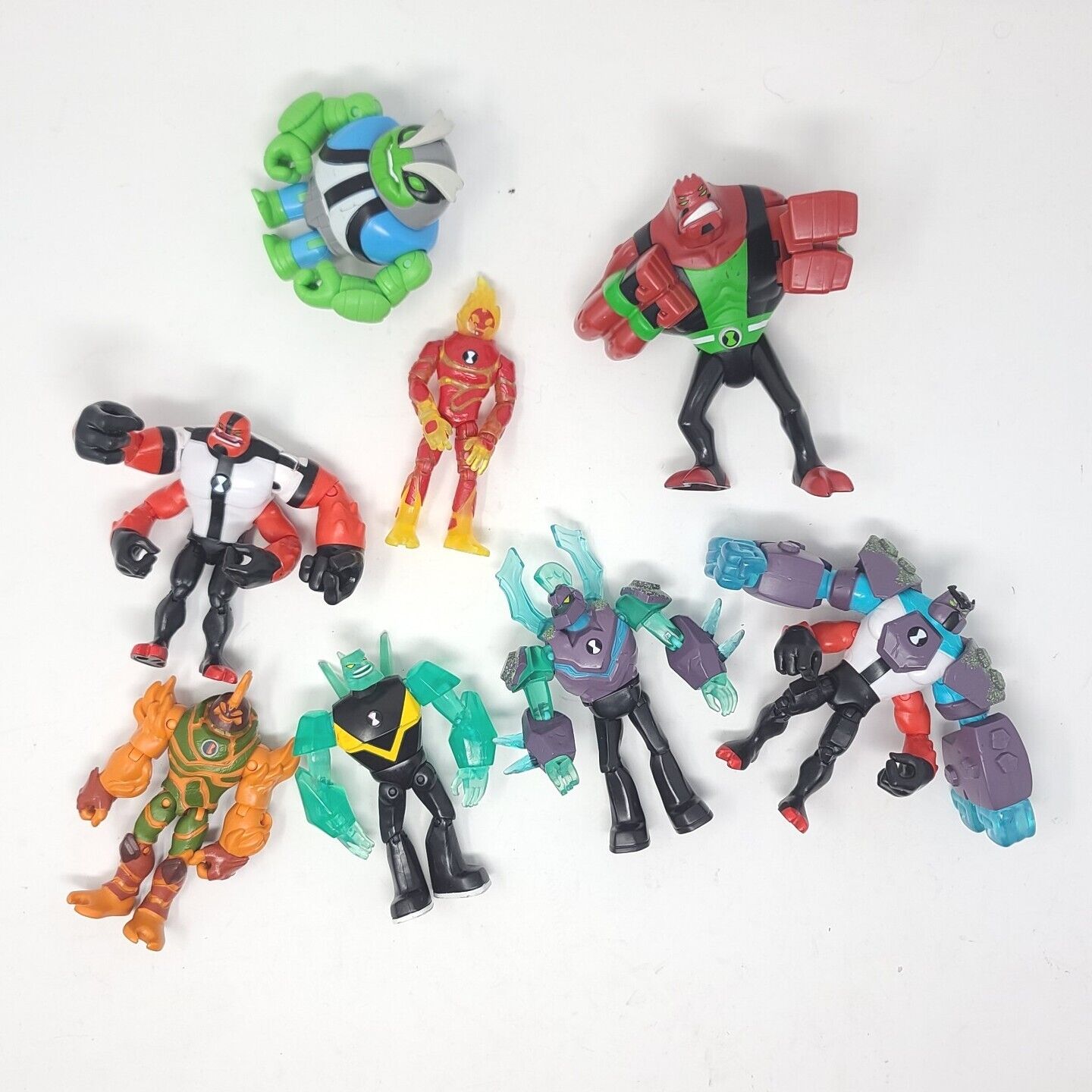 HUGE LOT Ben 10 Alien Force 18 mini figures 4 figures ++