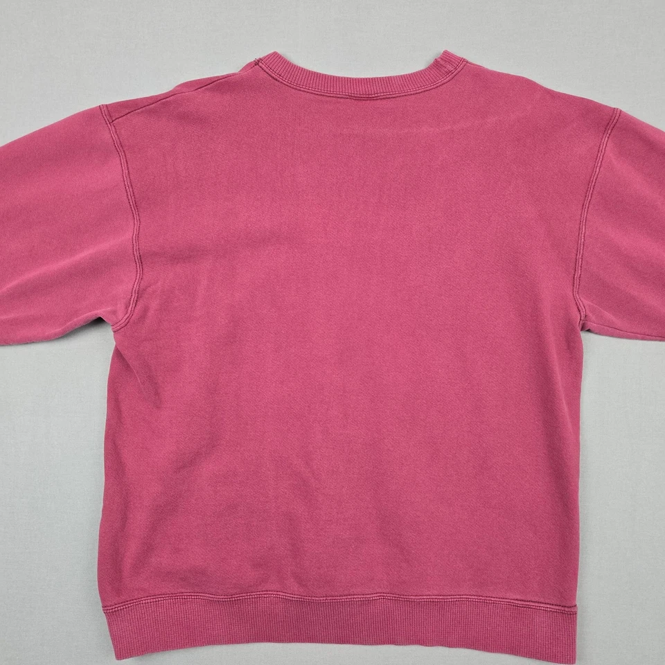 Camisa vintage Guess OSFA Borgoña manga larga sudadera bordada hecha en EE. UU. Foto 3 de 4