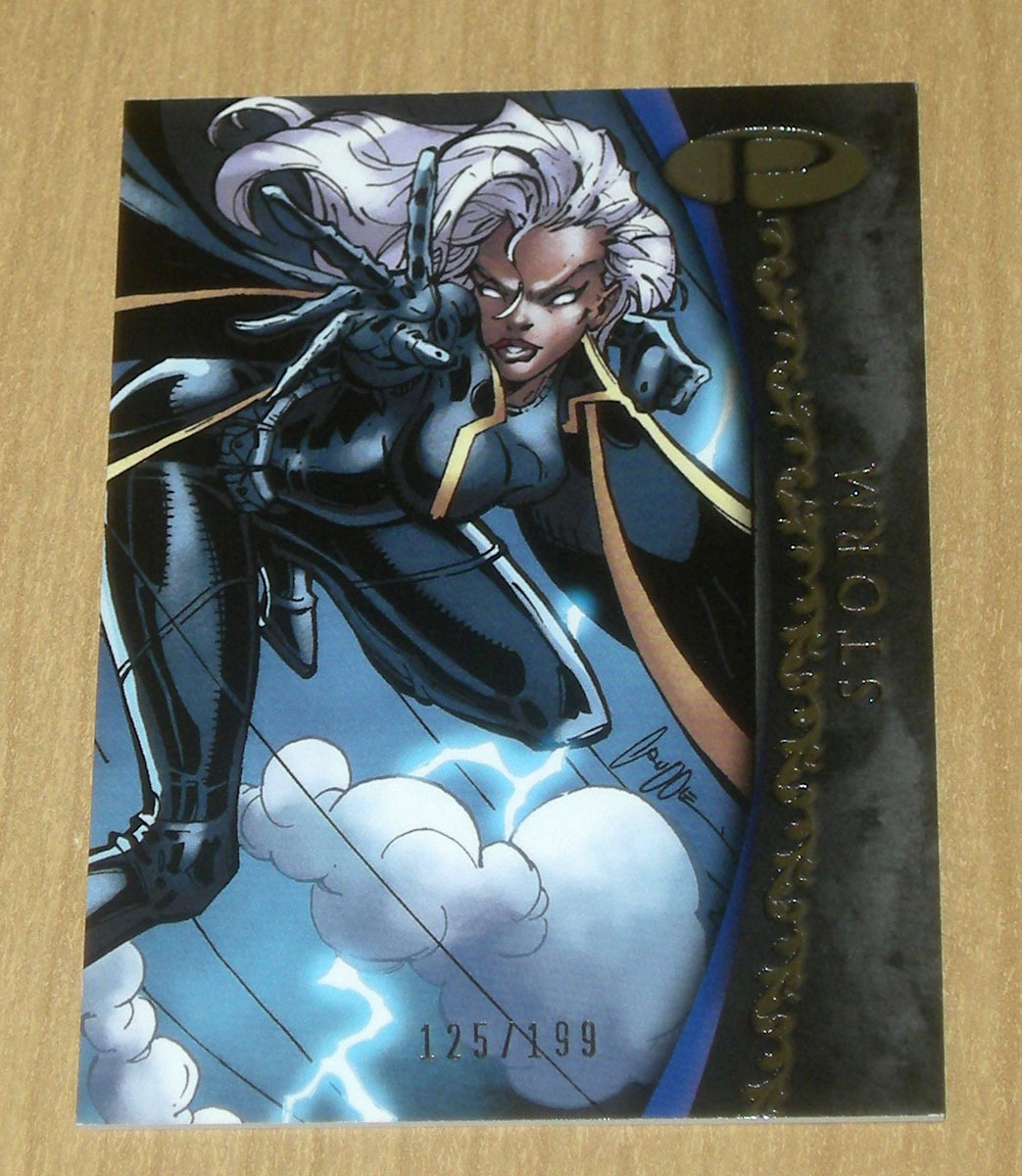 2012 Upper Deck UD Marvel Premier base card STORM 125/199 #28