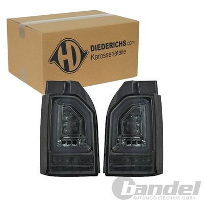 DIEDERICHS HD TUNING RÜCKLEUCHTEN SCHWARZ passend für VW TRANSPORTER | 2274795